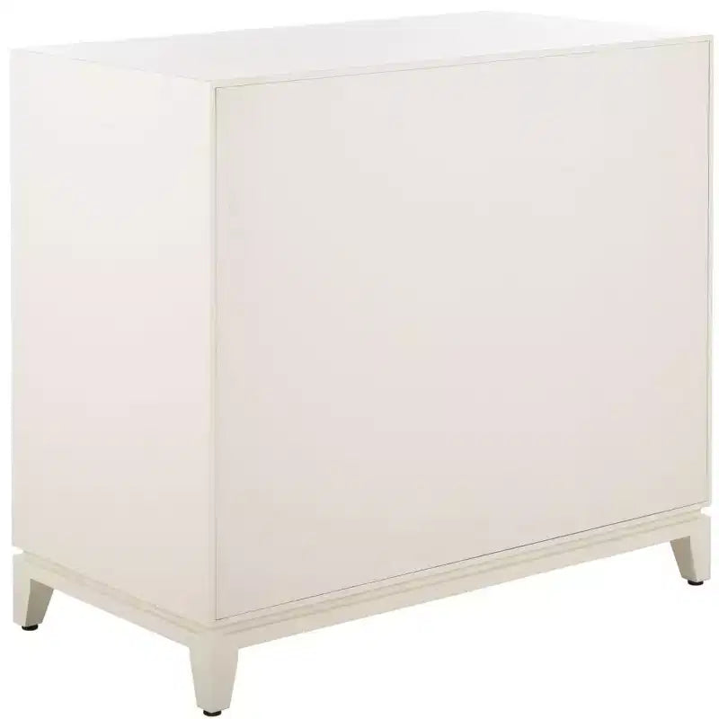 Cassettiera 2 Ante 1 Cassetto Nigel - CHS6600 - Bianco/Ottone - Safavieh