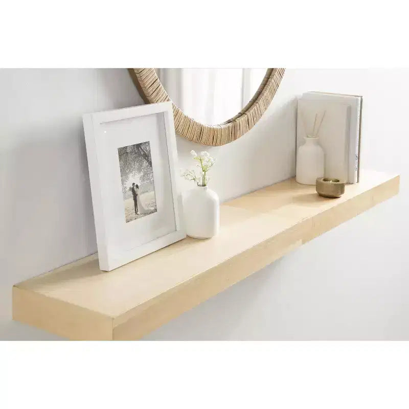 Kate and Laurel Havlock Wood Shelf Set