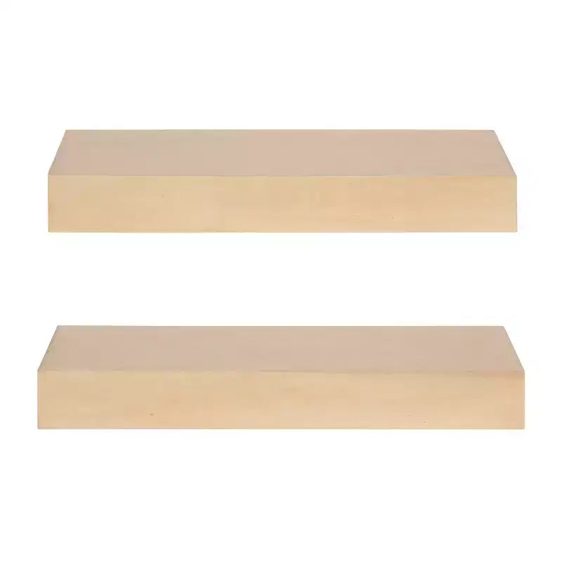 Kate and Laurel Havlock Wood Shelf Set