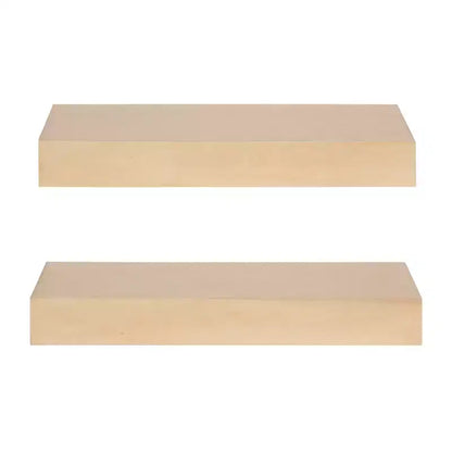 Kate and Laurel Havlock Wood Shelf Set