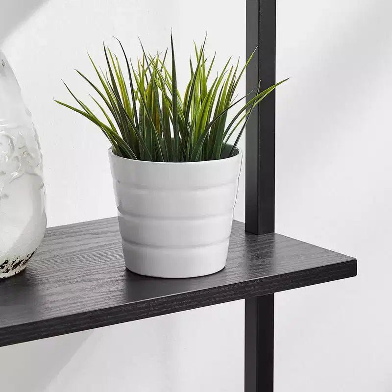68.5 Everett 5 Tier Open Display Wall Mount Ladder Shelf - Danya B.