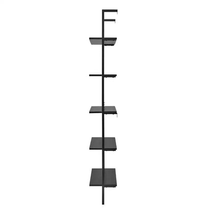 68.5 Everett 5 Tier Open Display Wall Mount Ladder Shelf - Danya B.