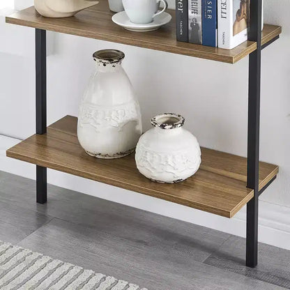 68.5 Everett 5 Tier Open Display Wall Mount Ladder Shelf - Danya B.