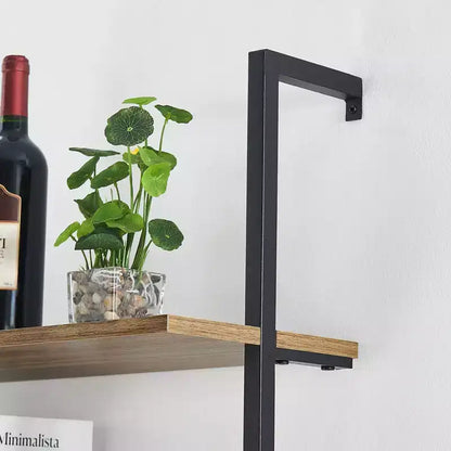 68.5 Everett 5 Tier Open Display Wall Mount Ladder Shelf - Danya B.