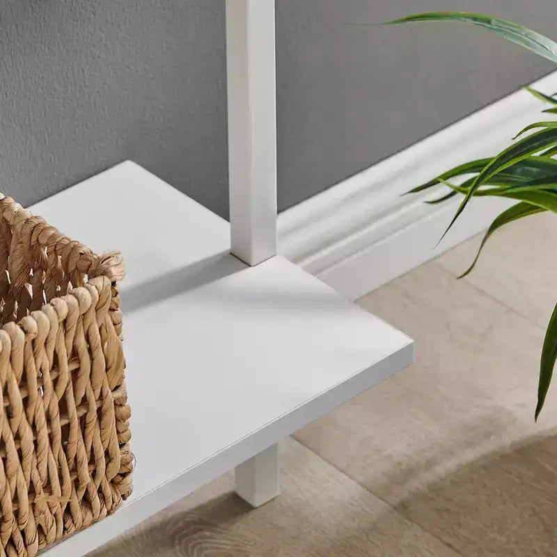 68.5 Everett 5 Tier Open Display Wall Mount Ladder Shelf - Danya B.