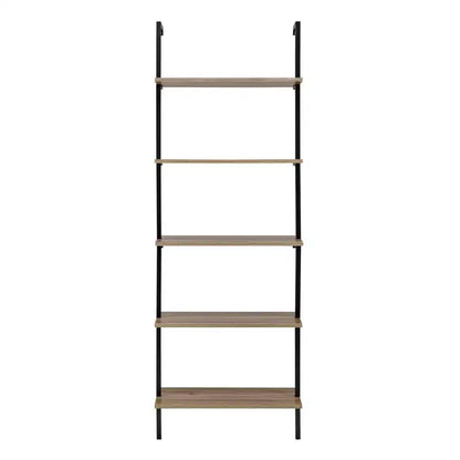 68.5 Everett 5 Tier Open Display Wall Mount Ladder Shelf - Danya B.