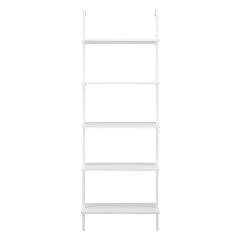 68.5 Everett 5 Tier Open Display Wall Mount Ladder Shelf - Danya B.