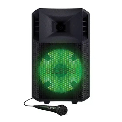 Diffusore stereo portatile Bluetooth da 300 Watt ION Power Glow 300 per feste, con luci, microfono e collegamento stereo