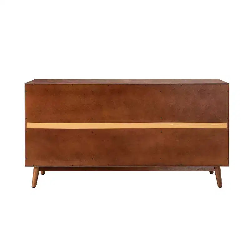 Chris 58 Wide 3 Drawer Sideboard with Slatted Doors |KARAT HOME
