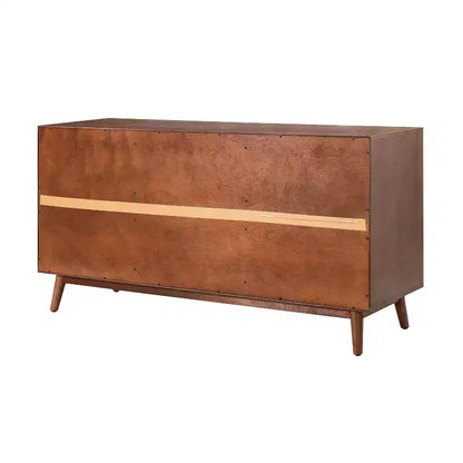 Chris 58 Wide 3 Drawer Sideboard with Slatted Doors |KARAT HOME