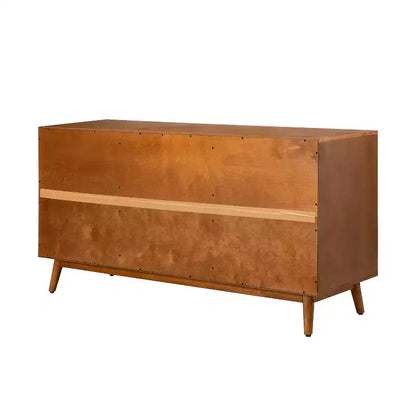 Chris 58 Wide 3 Drawer Sideboard with Slatted Doors |KARAT HOME