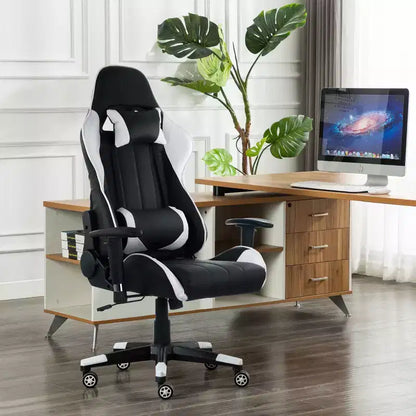 Sedia da gaming GameFitz con cuscino poggiatesta
