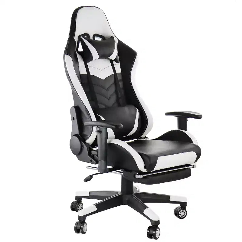 Sedia da gaming GameFitz con cuscino poggiatesta