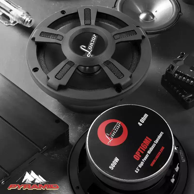 6.5 Mid-Bass Speaker for Dynamic Performance with High Power Handling, 2-Way Design, Excellent Sound Quality