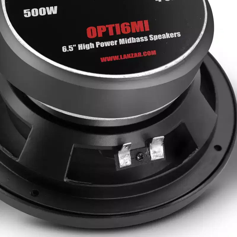 6.5 Mid-Bass Speaker for Dynamic Performance with High Power Handling, 2-Way Design, Excellent Sound Quality