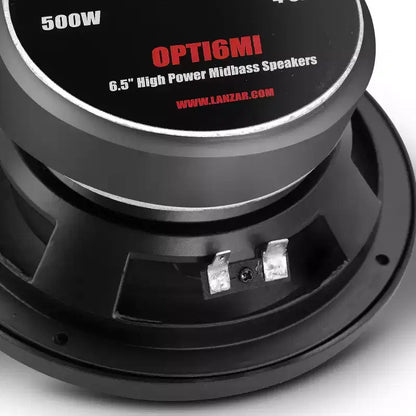 6.5 Mid-Bass Speaker for Dynamic Performance with High Power Handling, 2-Way Design, Excellent Sound Quality