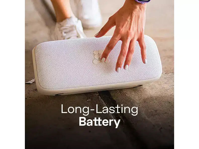 Altoparlanti portatili Cubitt Power Pro impermeabili con ricarica rapida Bluetooth, oltre 10 ore di riproduzione, esperienza stereo