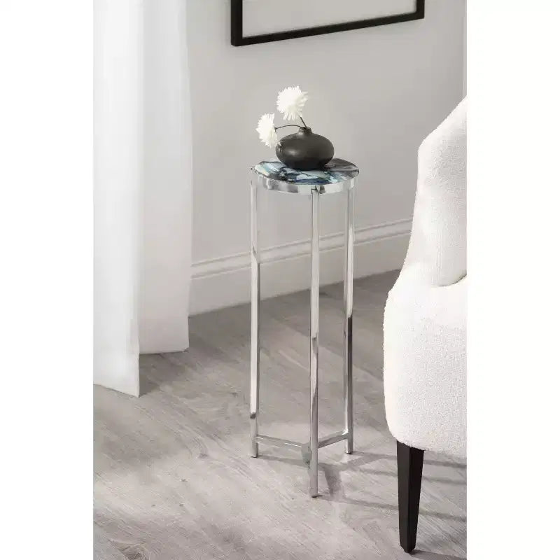 Kate and Laurel Aguilar Glam Drink Table