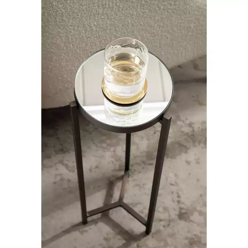 Kate and Laurel Aguilar Glam Drink Table