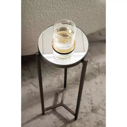 Kate and Laurel Aguilar Glam Drink Table