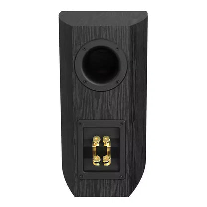 Cerwin-Vega 150-Watt-Peak LA165 Powered Bookshelf Speaker Set with 6.5-In. Woofers, Red Butyl Surrounds, and Curved Cabinets, Pair