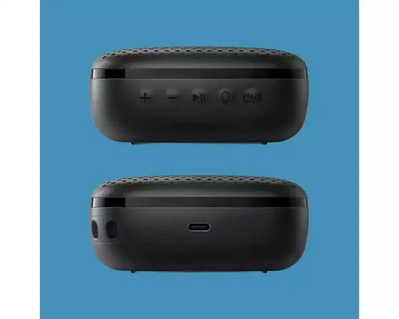 PHILIPS Waterproof Bluetooth Speaker , 10H Playtime, Multi-Color LED Lights, Portable Party Speaker