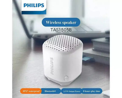 Diffusore Bluetooth PHILIPS resistente all'acqua, design compatto, microfono integrato