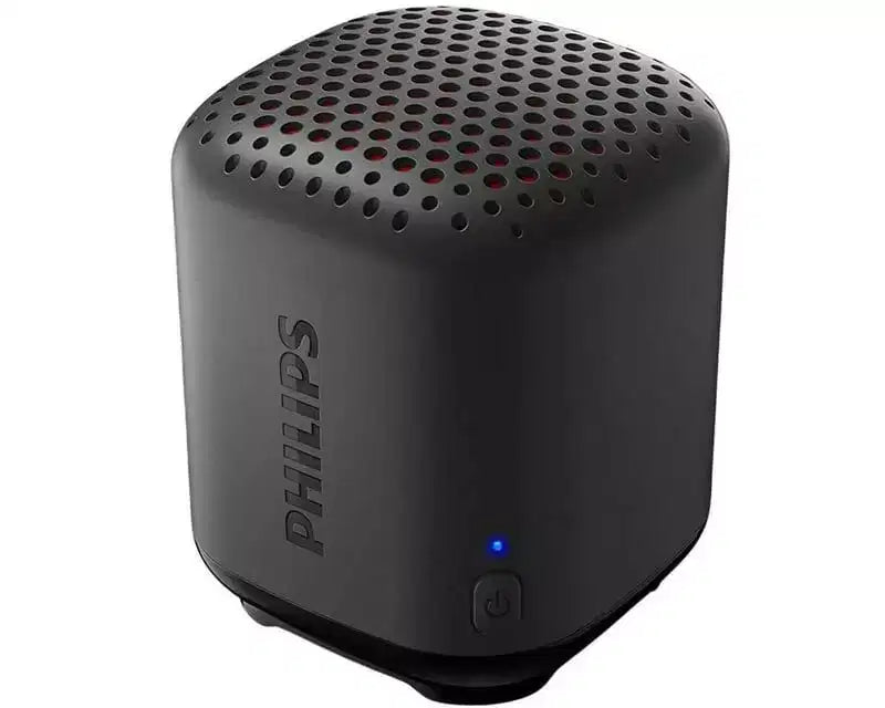 PHILIPS Water-Resistant Bluetooth Speaker, Compact Design, Built-in Microphone