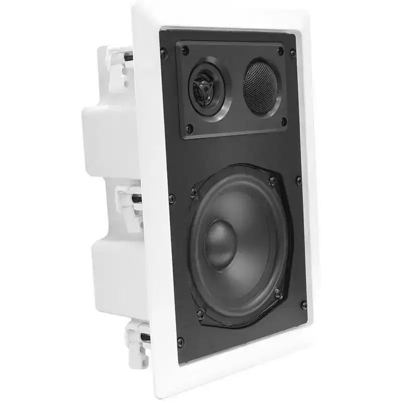 Altoparlante da Incasso a Soffitto/Parete per l'Audio Domestico con Suono di Alta Qualità, Facile Installazione, Finitura Bianca