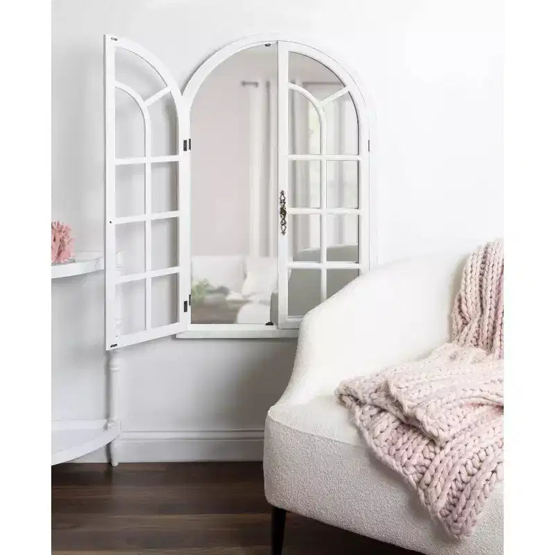 28 x 44 Boldmere Arch Wall Mirror - Kate & Laurel All Things Decor