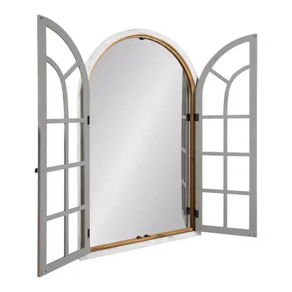 28 x 44 Boldmere Arch Wall Mirror - Kate & Laurel All Things Decor