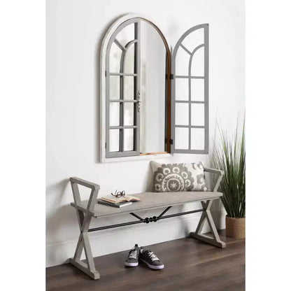 28 x 44 Boldmere Arch Wall Mirror - Kate & Laurel All Things Decor