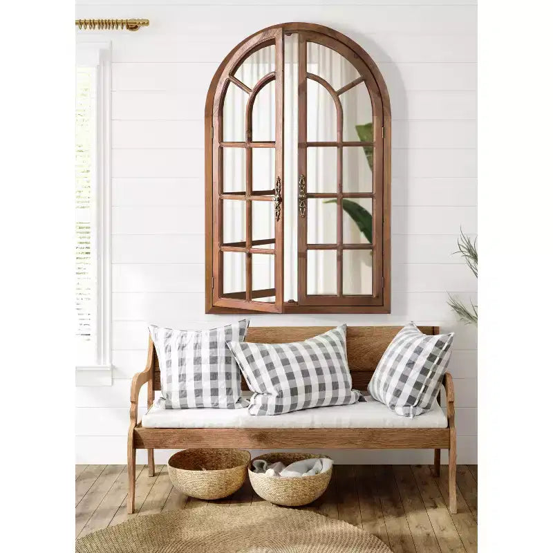 28 x 44 Boldmere Arch Wall Mirror - Kate & Laurel All Things Decor