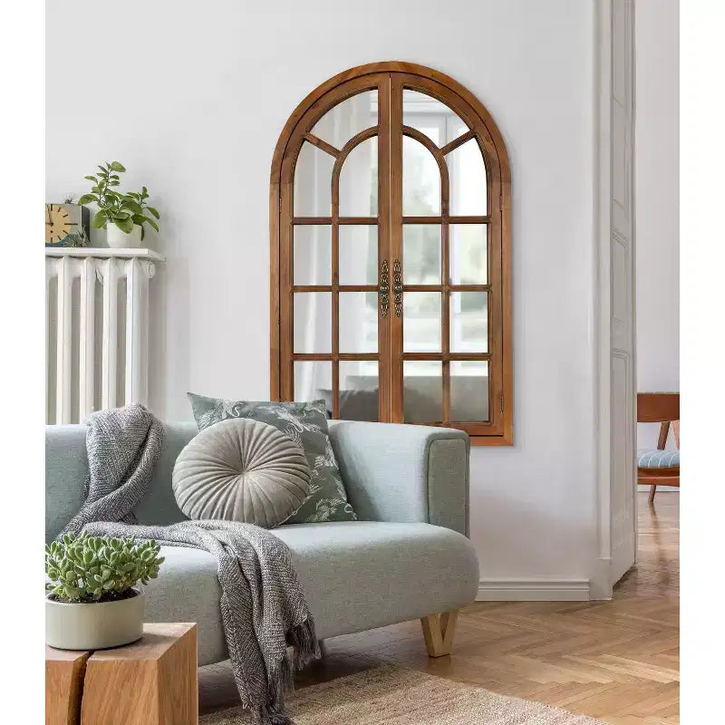 28 x 44 Boldmere Arch Wall Mirror - Kate & Laurel All Things Decor