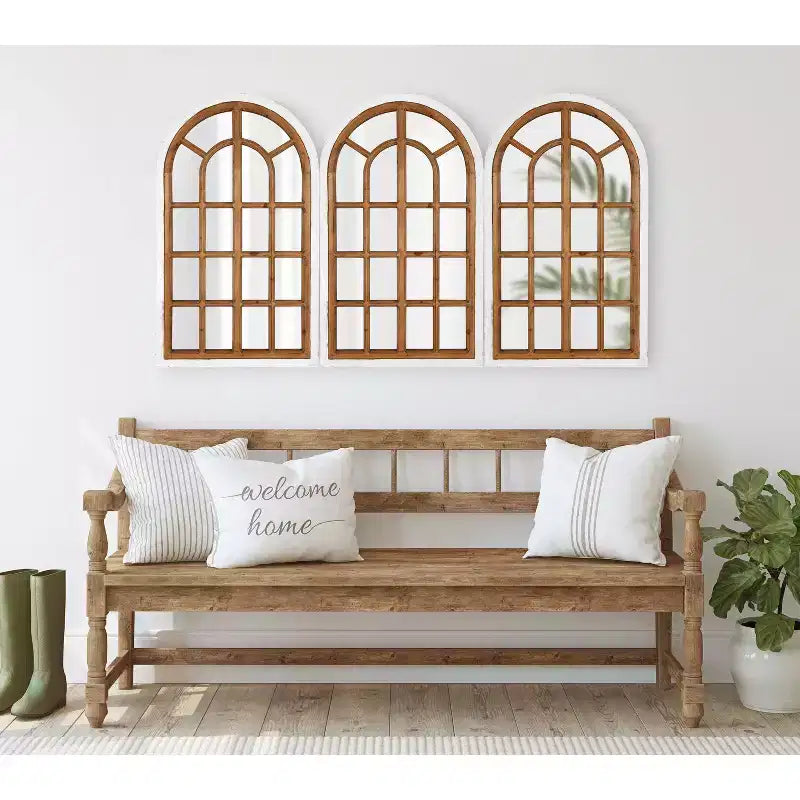 Specchio da parete Boldmere Arch 22 x 38 - Kate & Laurel All Things Decor
