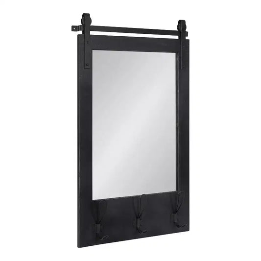 18 x 28 Cates Functional Wall Mirror - Kate & Laurel All Things Decor