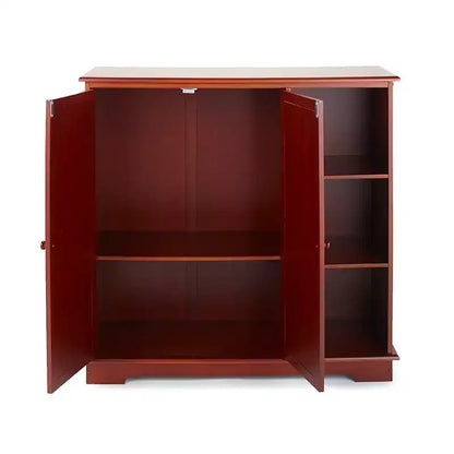 The Lakeside Collection Beadboard Buffet Cabinet - Sideboard with Storage