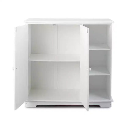The Lakeside Collection Beadboard Buffet Cabinet - Sideboard with Storage