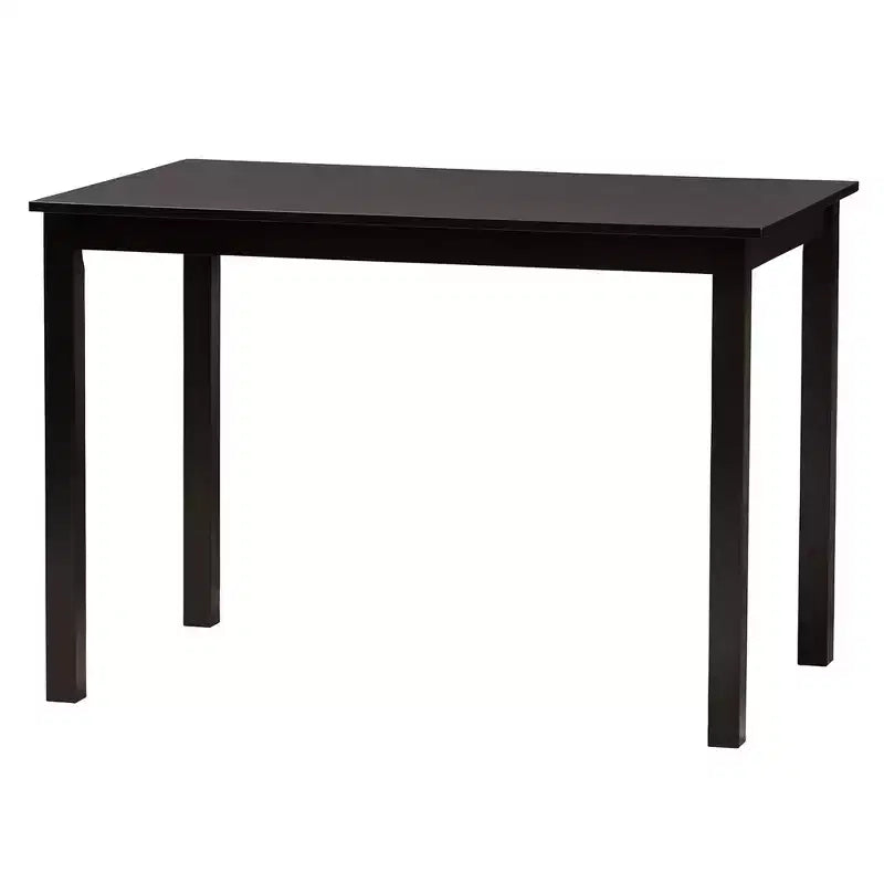 Baxton Studio Genesis Modern Fabric Wood Dining Set