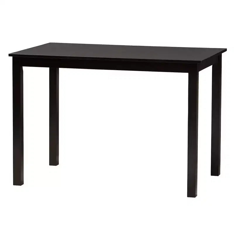 Baxton Studio Genesis Modern Fabric Wood Dining Set