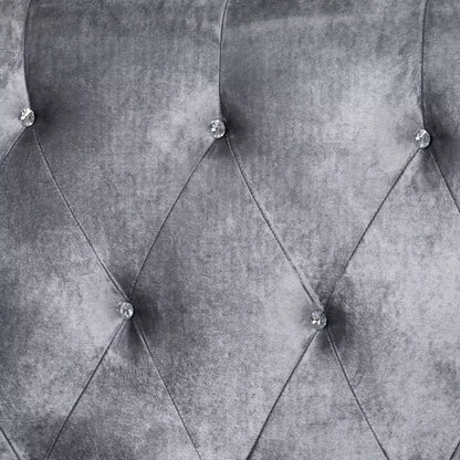 Letto con pannelli in metallo Easton di Baxton Studio, stile contemporaneo, glamour e lussuoso