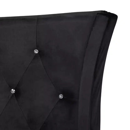 Letto con pannelli in metallo Easton di Baxton Studio, stile contemporaneo, glamour e lussuoso