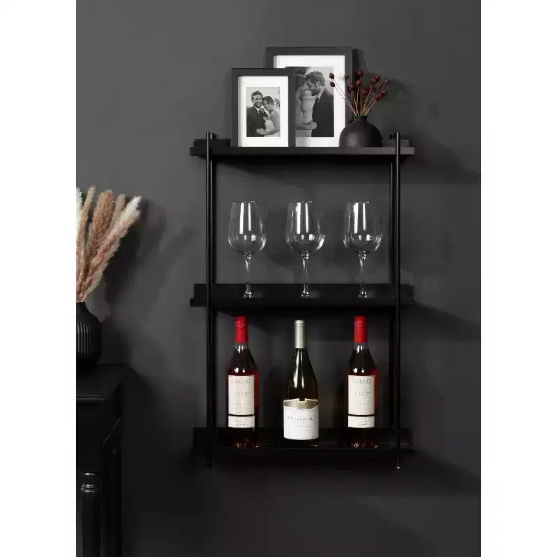 Kate & Laurel All Things Decor Dominic Tiered Wall Shelf