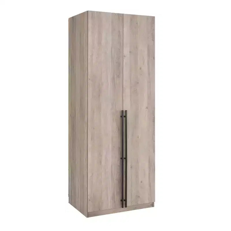 Manhattan Comfort 2pc Lee 4 Door 5 Shelf Module Wardrobe