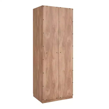 Manhattan Comfort 2pc Lee 4 Door 5 Shelf Module Wardrobe