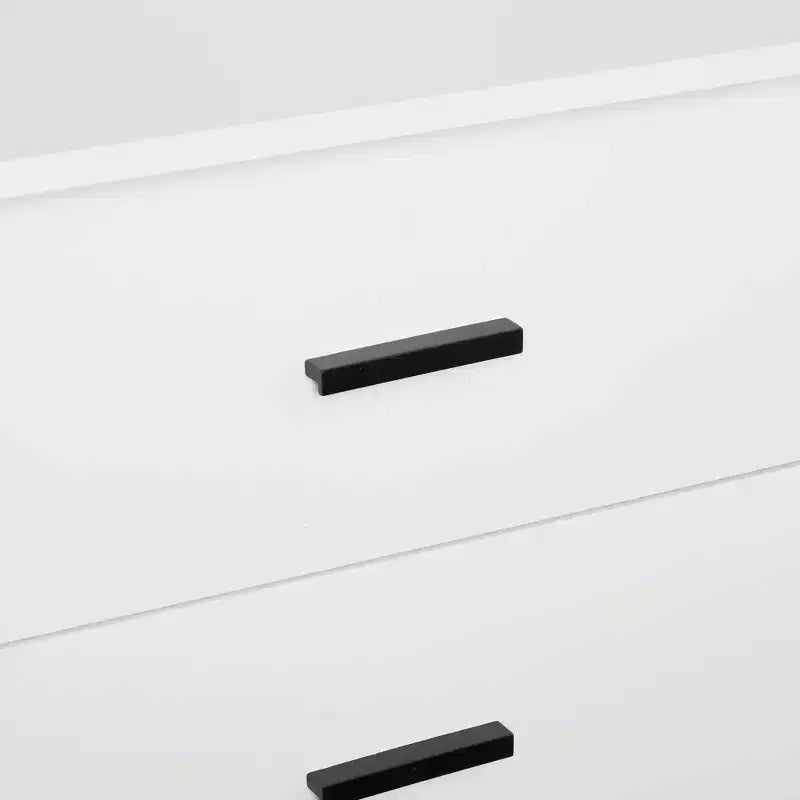 Manhattan Comfort 2pc Lee 4 Door 5 Shelf Module Wardrobe