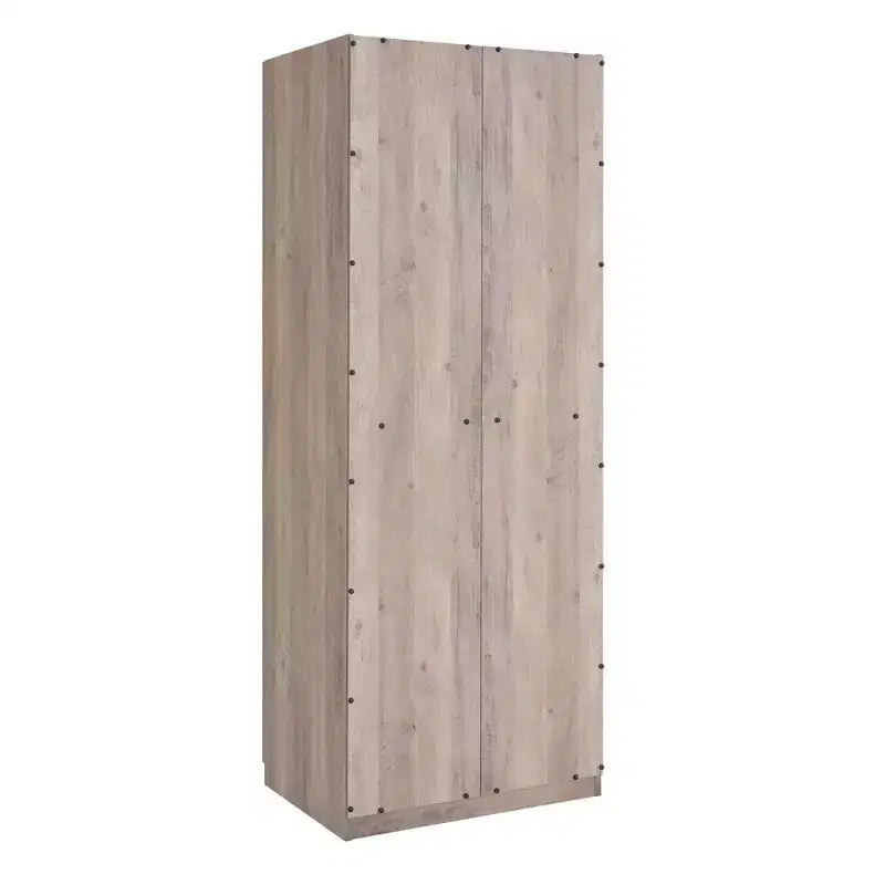 Manhattan Comfort 2pc Lee 4 Door 5 Shelf Module Wardrobe