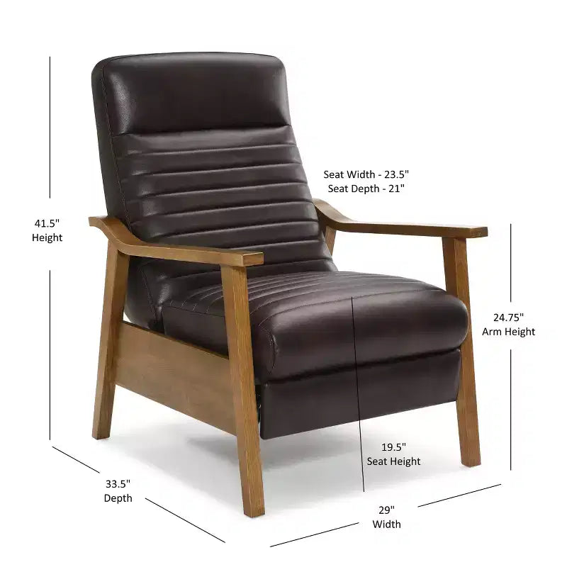 Comfort Pointe Arthur Press-Back Recliner