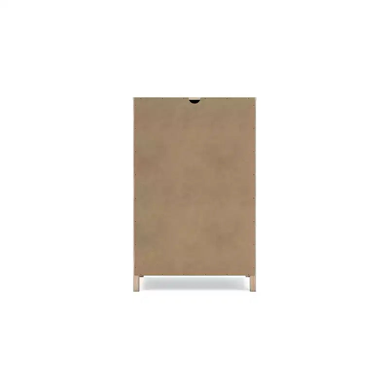 Signature Design by Ashley Socalle 5 Drawer Dresser, Tan