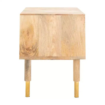 Taft 2 Drawer Cushion Seated Bench - BCH9000 - Off-White - Safavieh